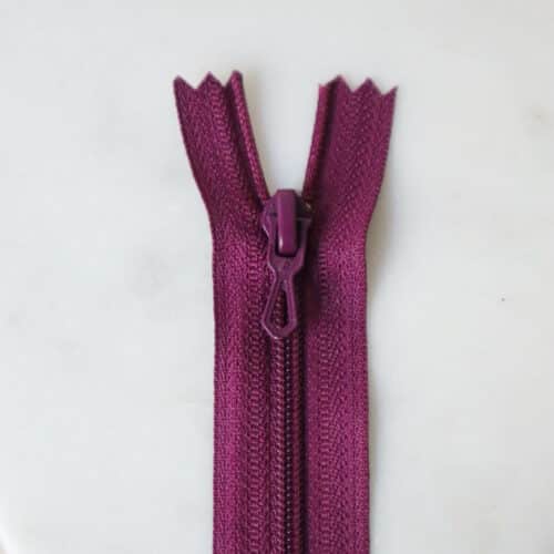 Fermeture éclair - Violet