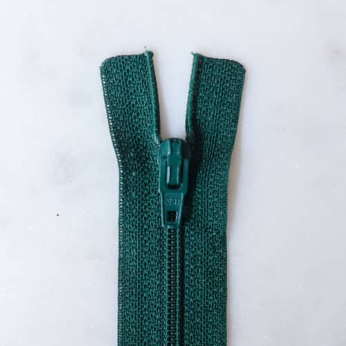 Fermeture éclair - Vert Sapin