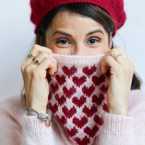 Alternative view of Créez votre kit Snood Amour