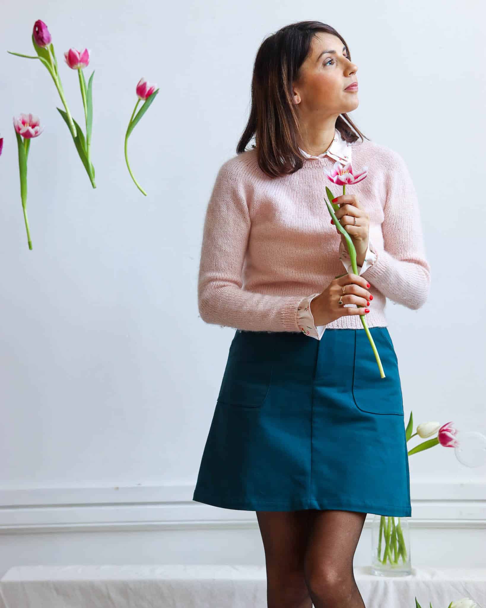 Col et poignets Joli Coeur - PDF – Image 6