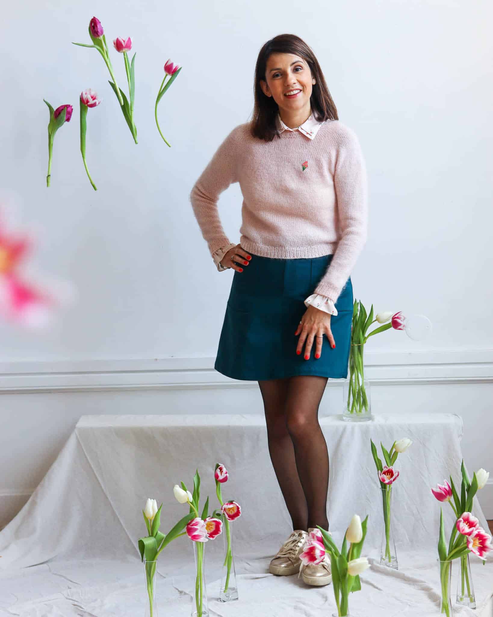 Col et poignets Joli Coeur - PDF – Image 7