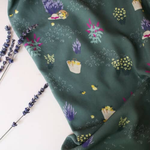 Viscose - Paniers Kaki