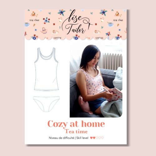 Cozy at home - Tea time (débardeur et culotte) PDF