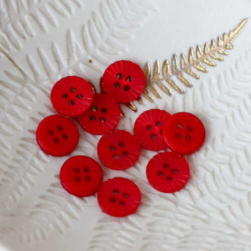 Bouton Pâquerette - Red Poppy