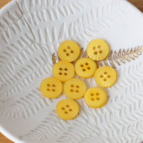 Bouton Pâquerette - Mimosa