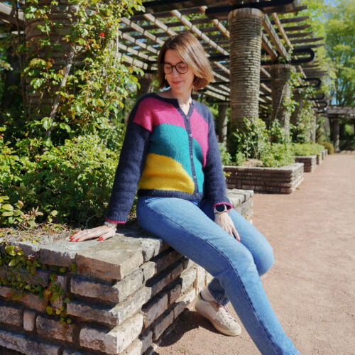 Alternative view of Gilet Arc-en-ciel - PDF