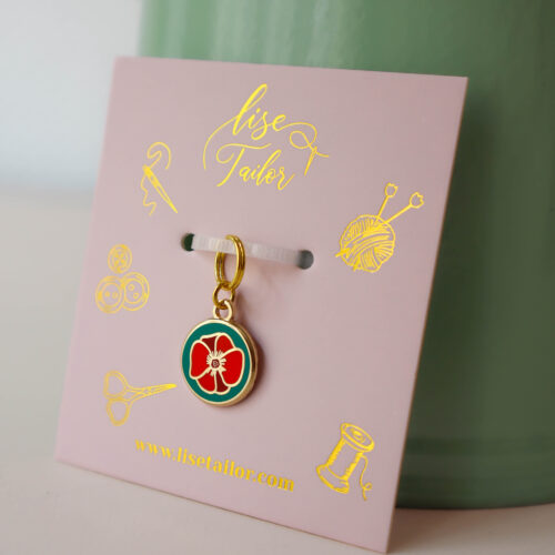 Alternative view of Anneau marqueur - Red Poppy