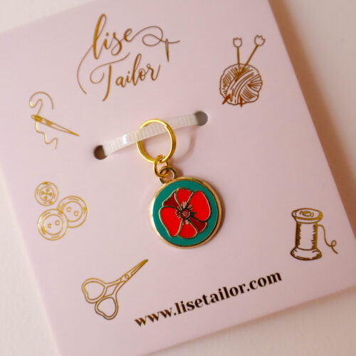 Anneau marqueur - Red Poppy