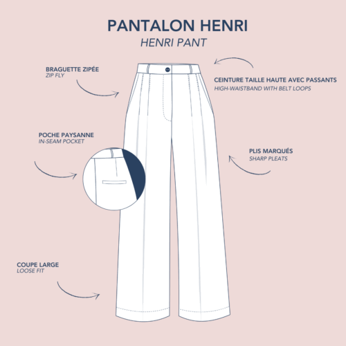 Alternative view of Pantalon Henri