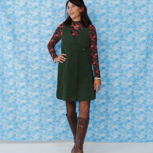 Alternative view of Kit Couture - Robe Dorothea - Vert Sapin