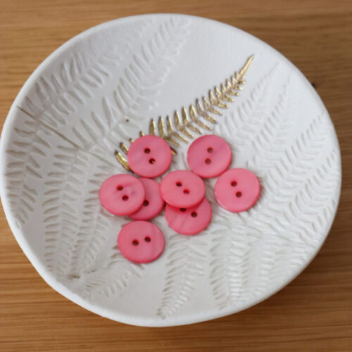 Alternative view of Bouton en nacre plat - Sugar Pop