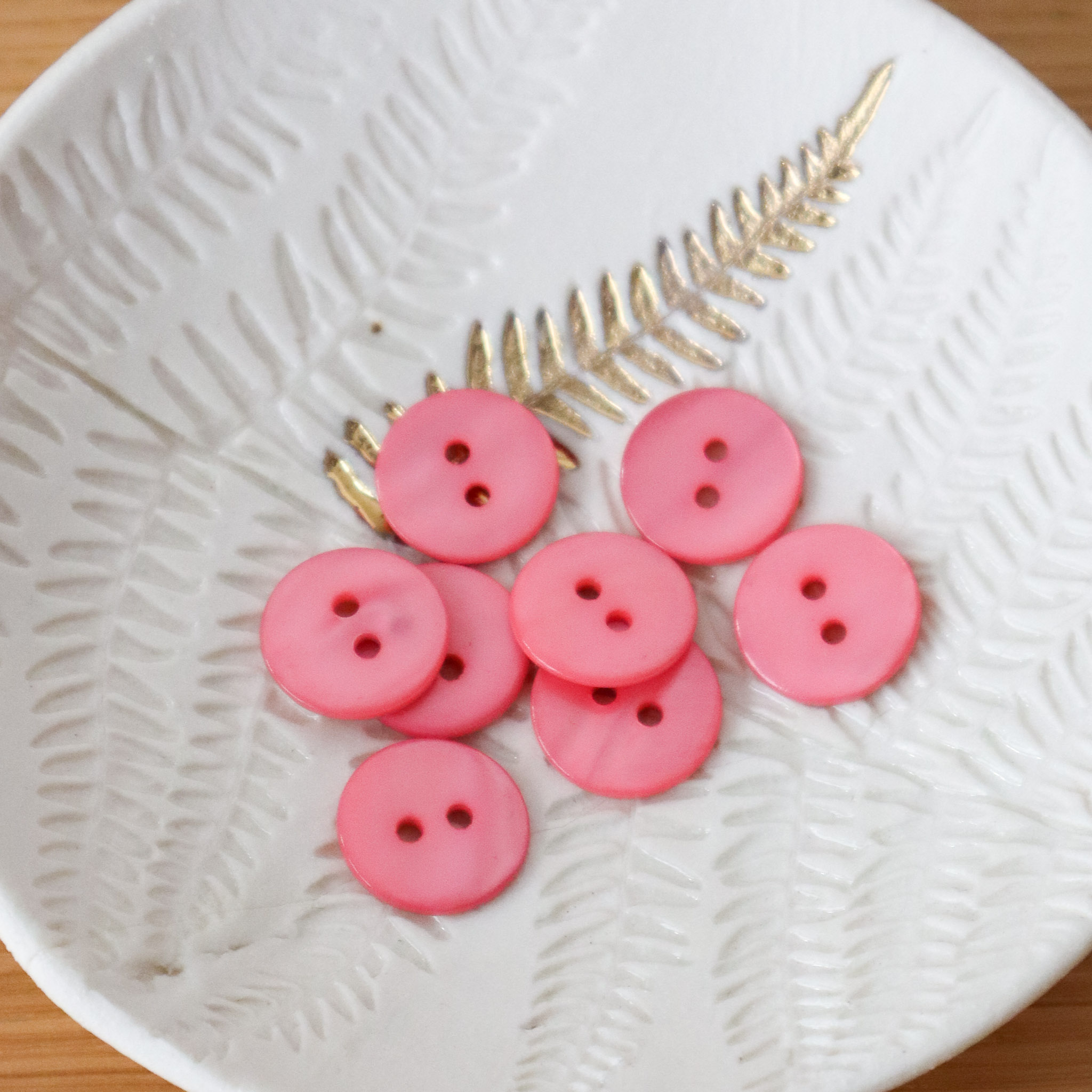 Bouton en nacre plat - Sugar Pop