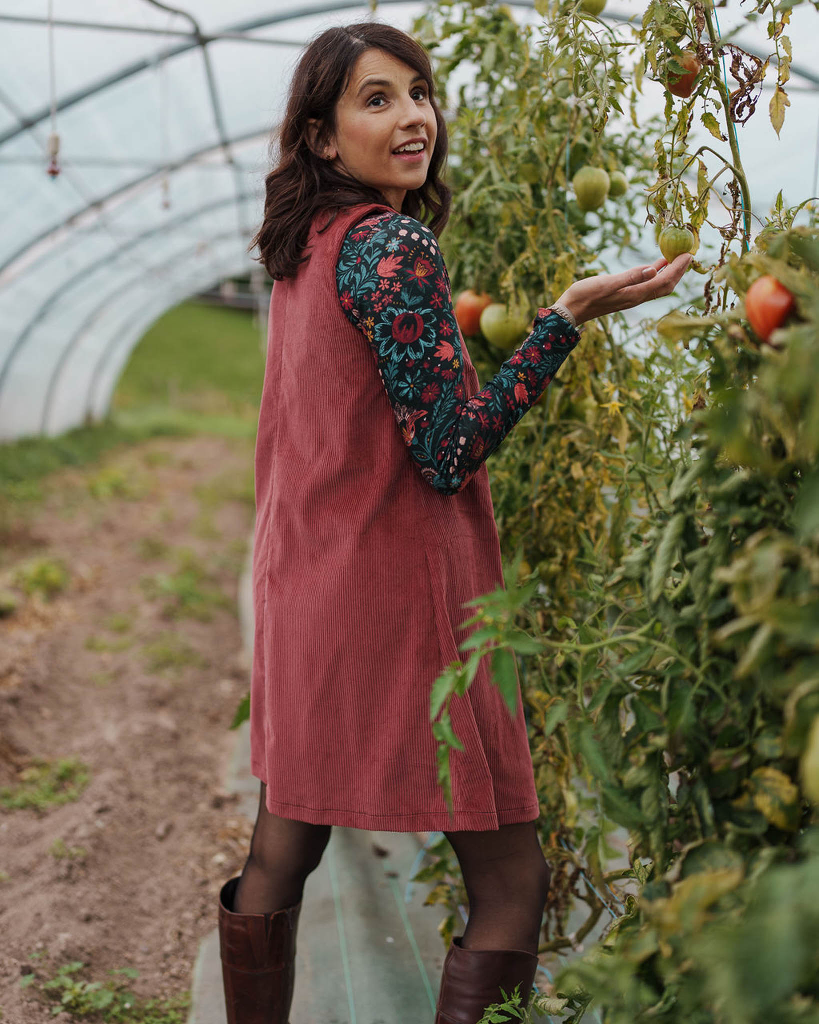 Kit Couture - Robe Dorothea - Terracotta – Image 6