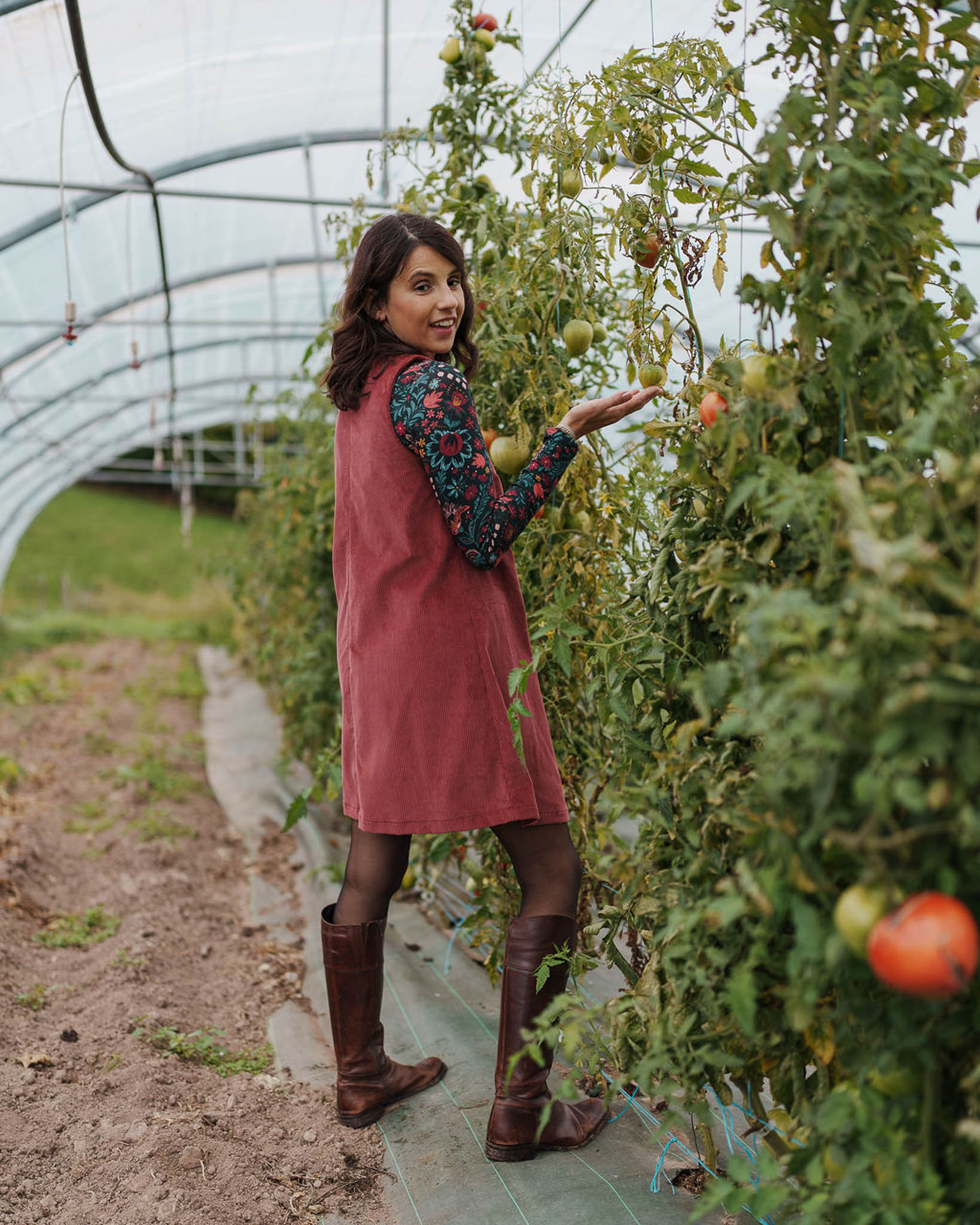 Kit Couture - Robe Dorothea - Terracotta – Image 4