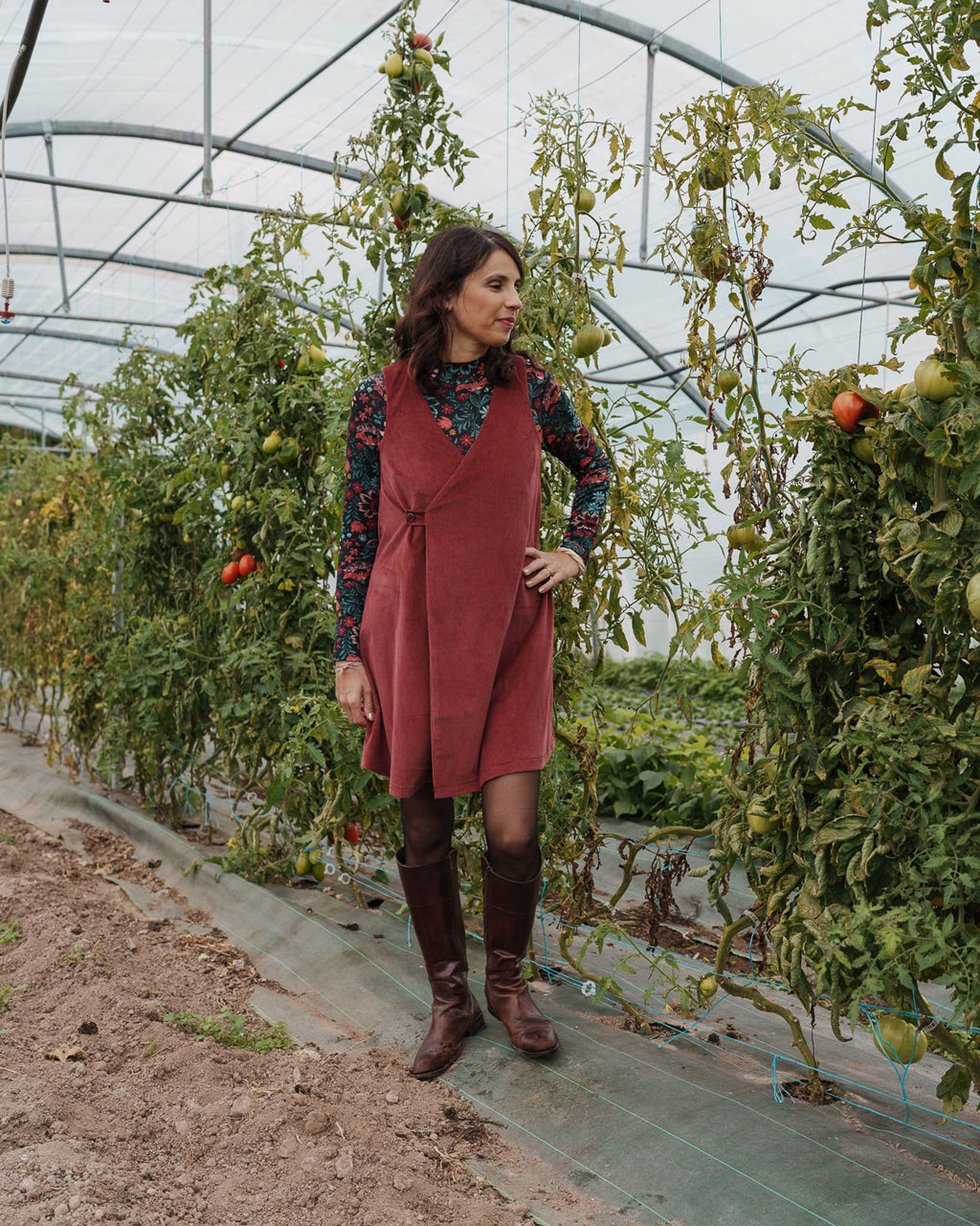 Kit Couture - Robe Dorothea - Terracotta – Image 5