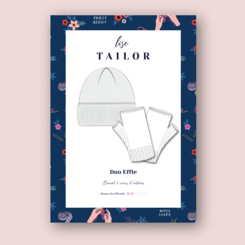 Set bonnet & mitaines Effie - PDF