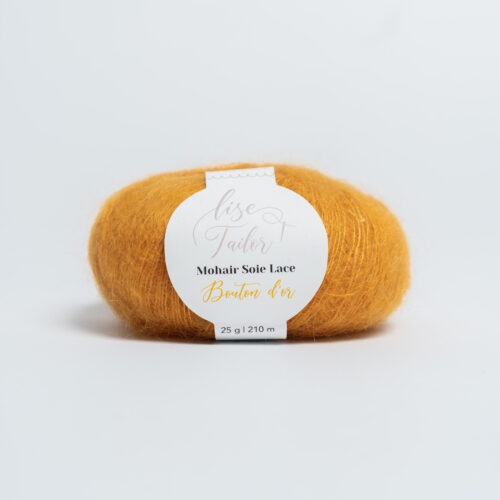 Mohair & soie - Bouton d'or