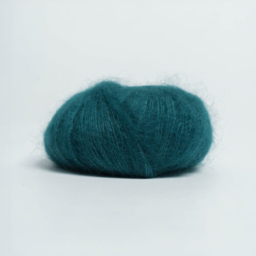 Alternative view of Mohair & soie - Vert Sapin
