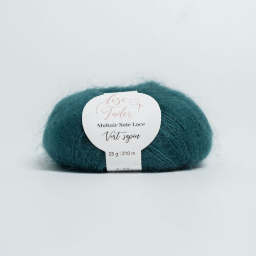 Mohair & soie - Vert Sapin