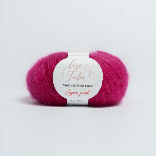 Mohair & soie - Super Pink - Nouvelle version