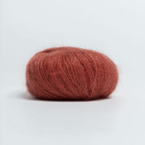 Alternative view of Mohair & soie - Terracotta