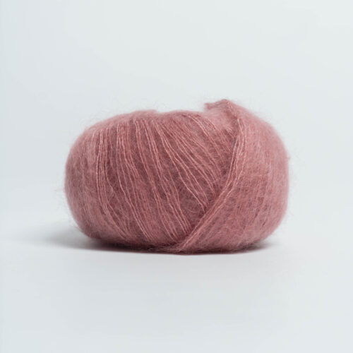 Alternative view of Mohair & soie - Vieux rose